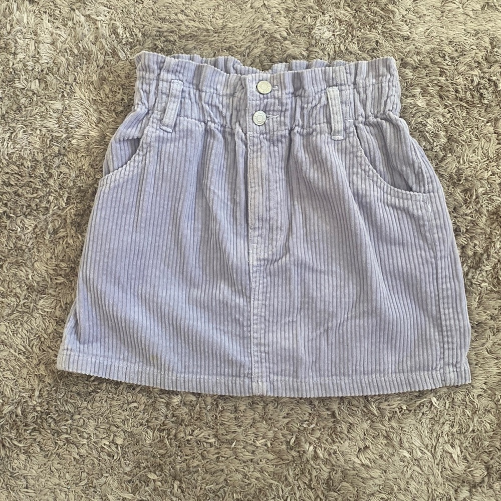 Pac Sun purple corduroy skirt